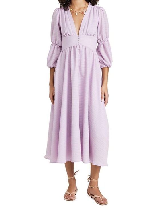 o.p.t Dresses & Skirts - NWT O.P.T Massaya Lilac Textured Dress